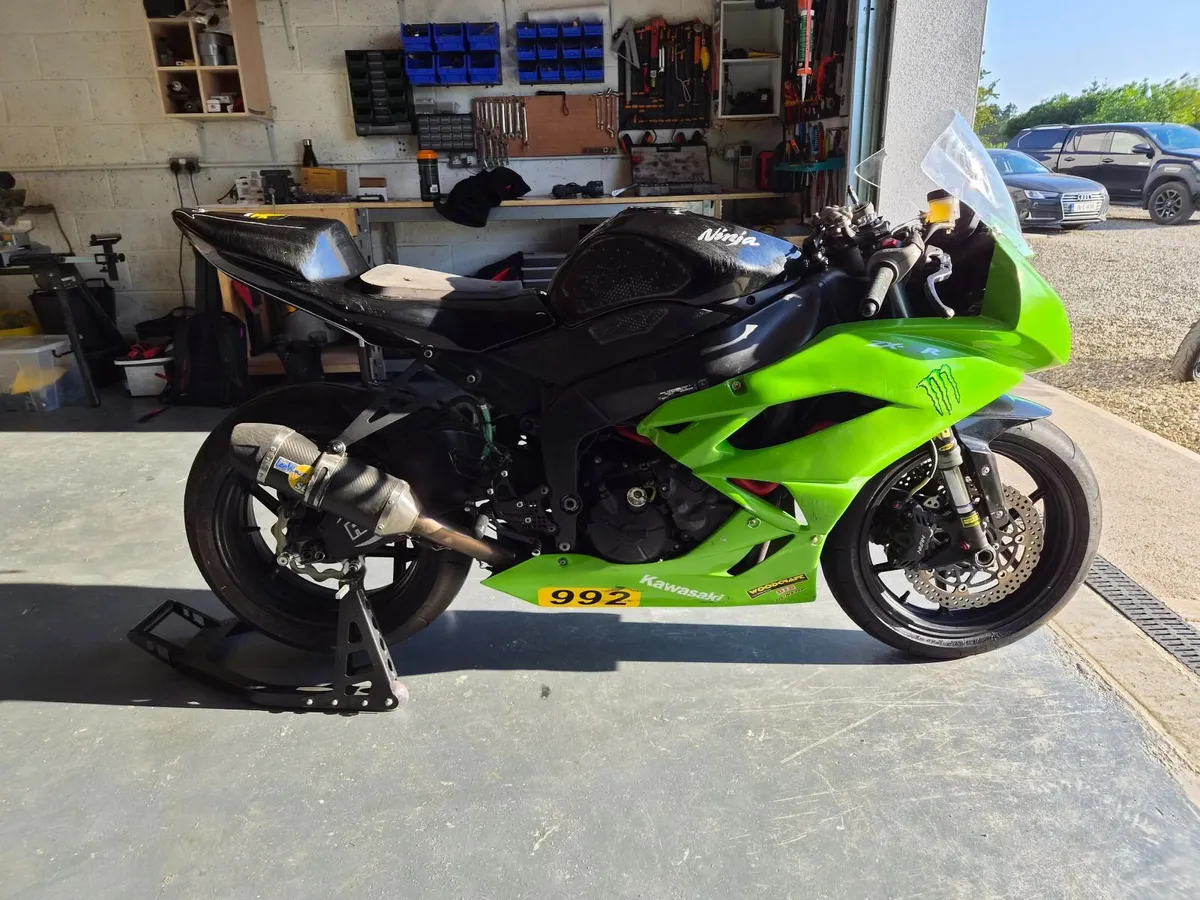 2012 Kawasaki ZX6R Track Bike - Image 3