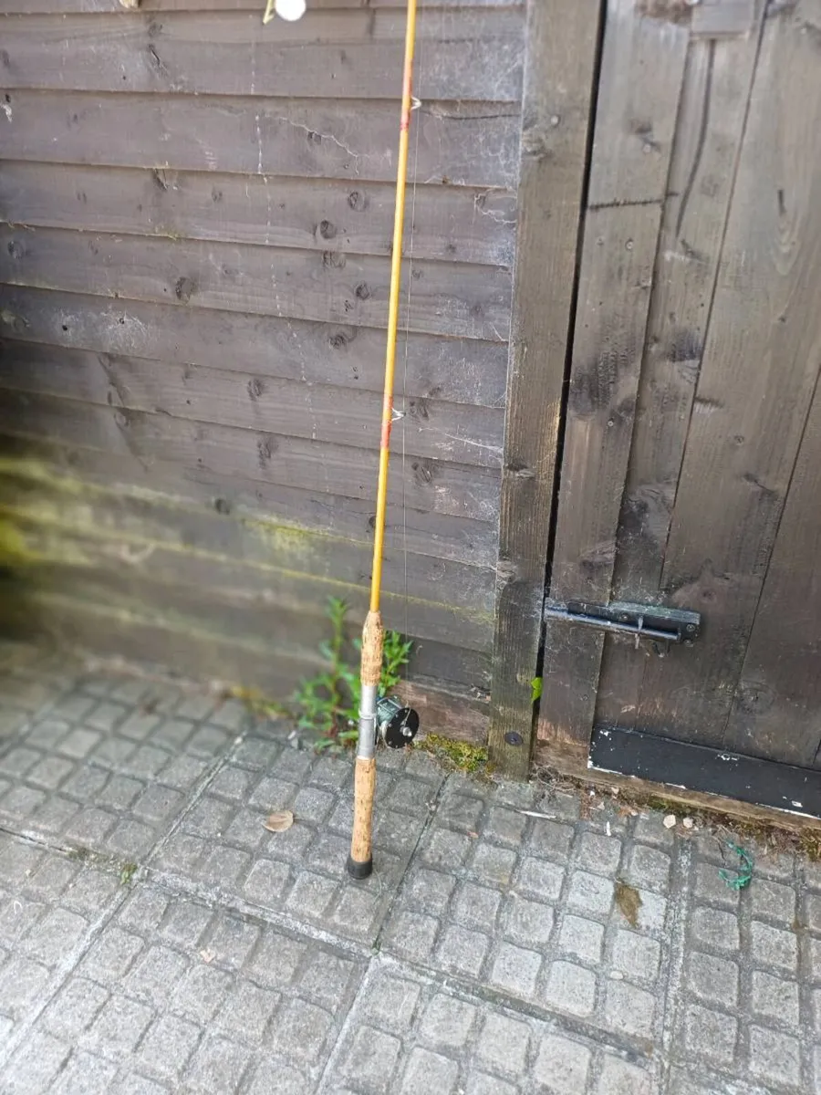1940s Penn 180 Fishing Reel & Rod - Image 4