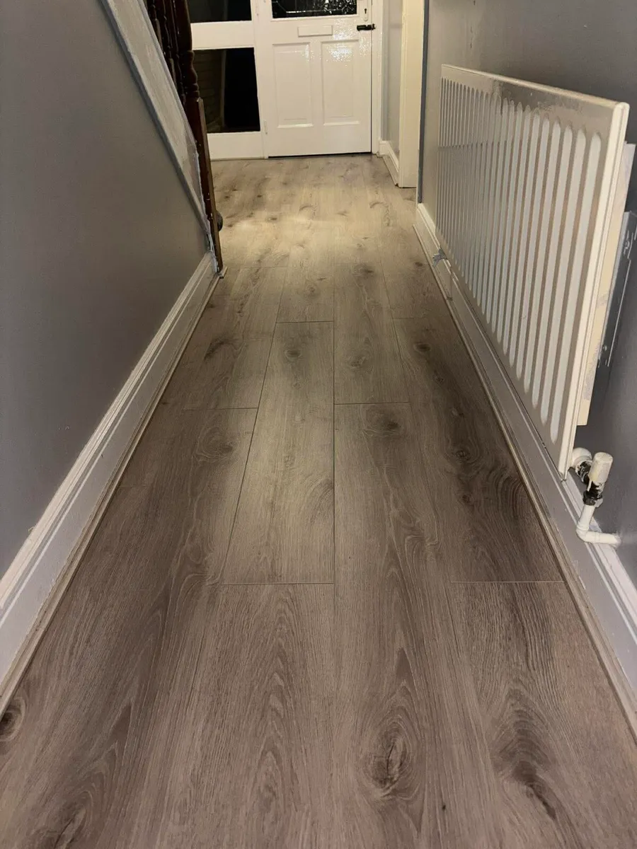 Brand new laminate flooring matte