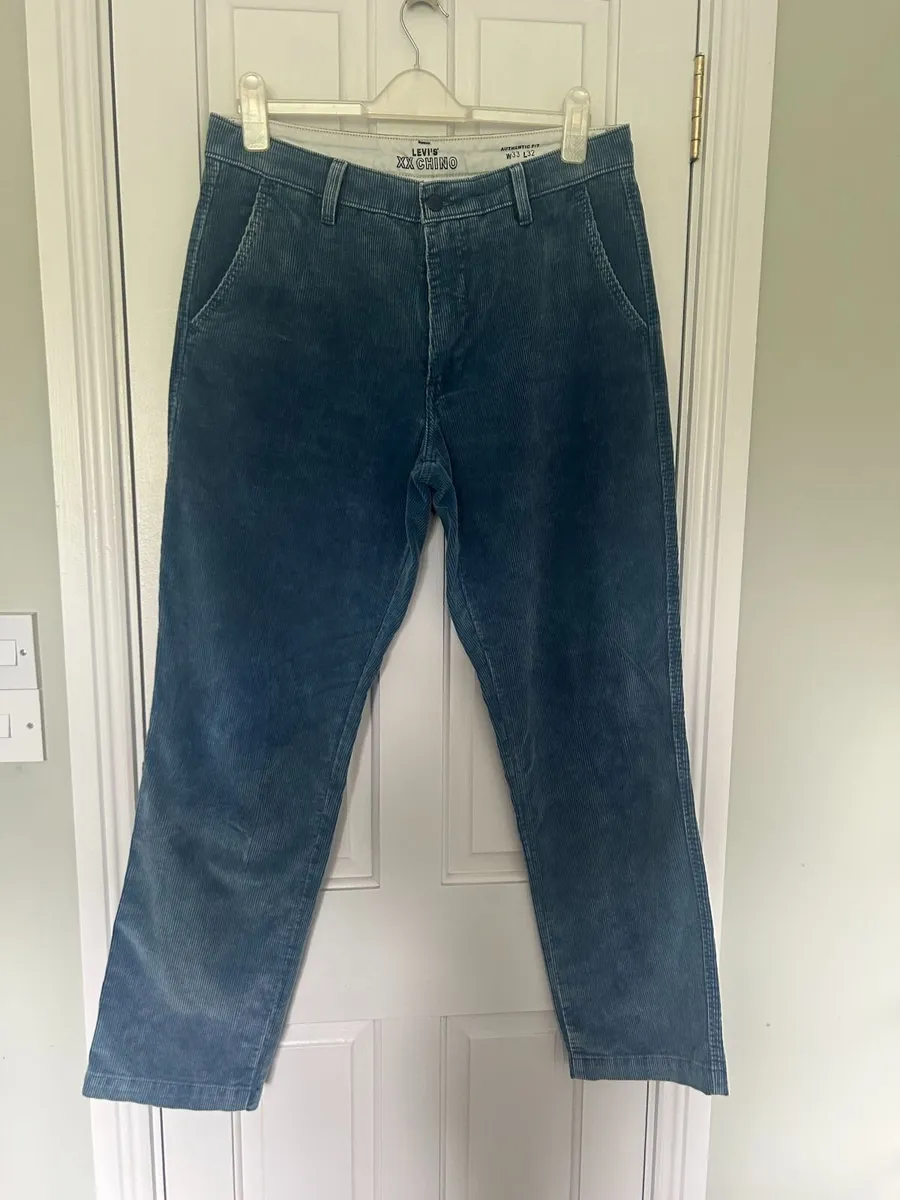 Men's Levi's XX Chino Corduroy Trousers – W33 L32 - Image 4