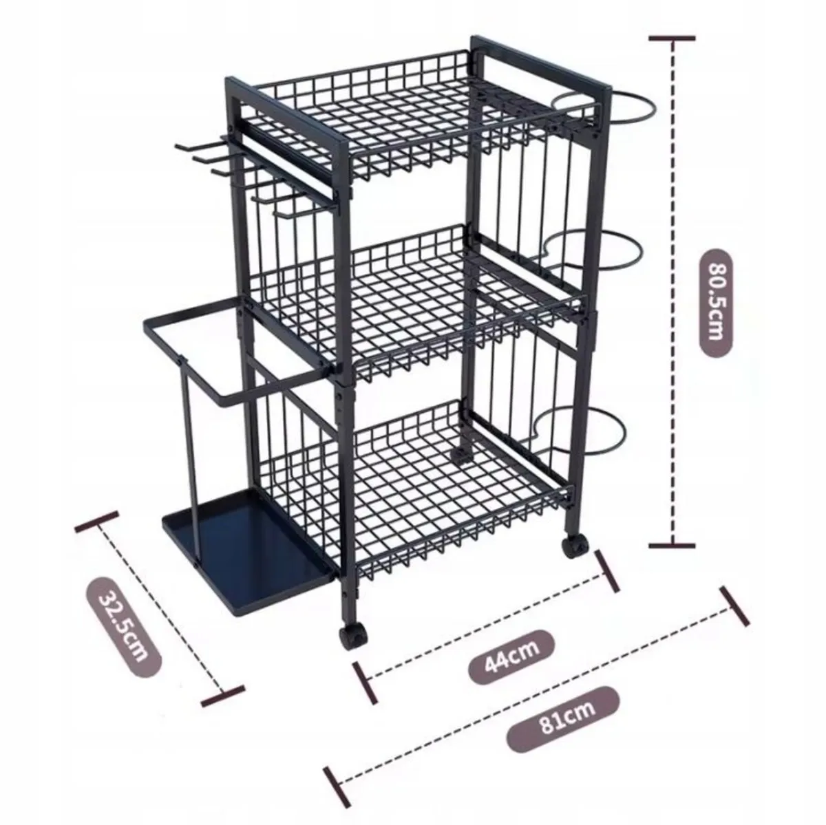 Gym Rack Organiser Storage Sport Equipment Fitness - Image 1