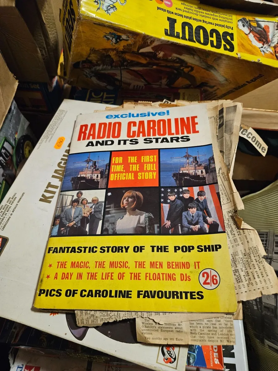 Vintage Retro Radio Caroline Magazine - Image 1