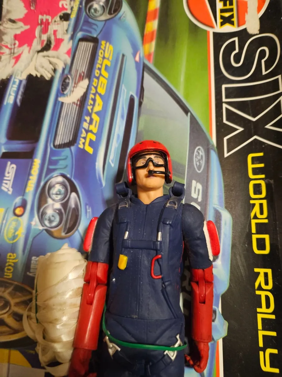 Action Man Type Figure with Parachute - Image 2