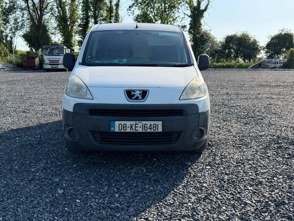 2008 2 SEATER PEUGEOT PARTNER 5 SPEED MANUAL - Image 3
