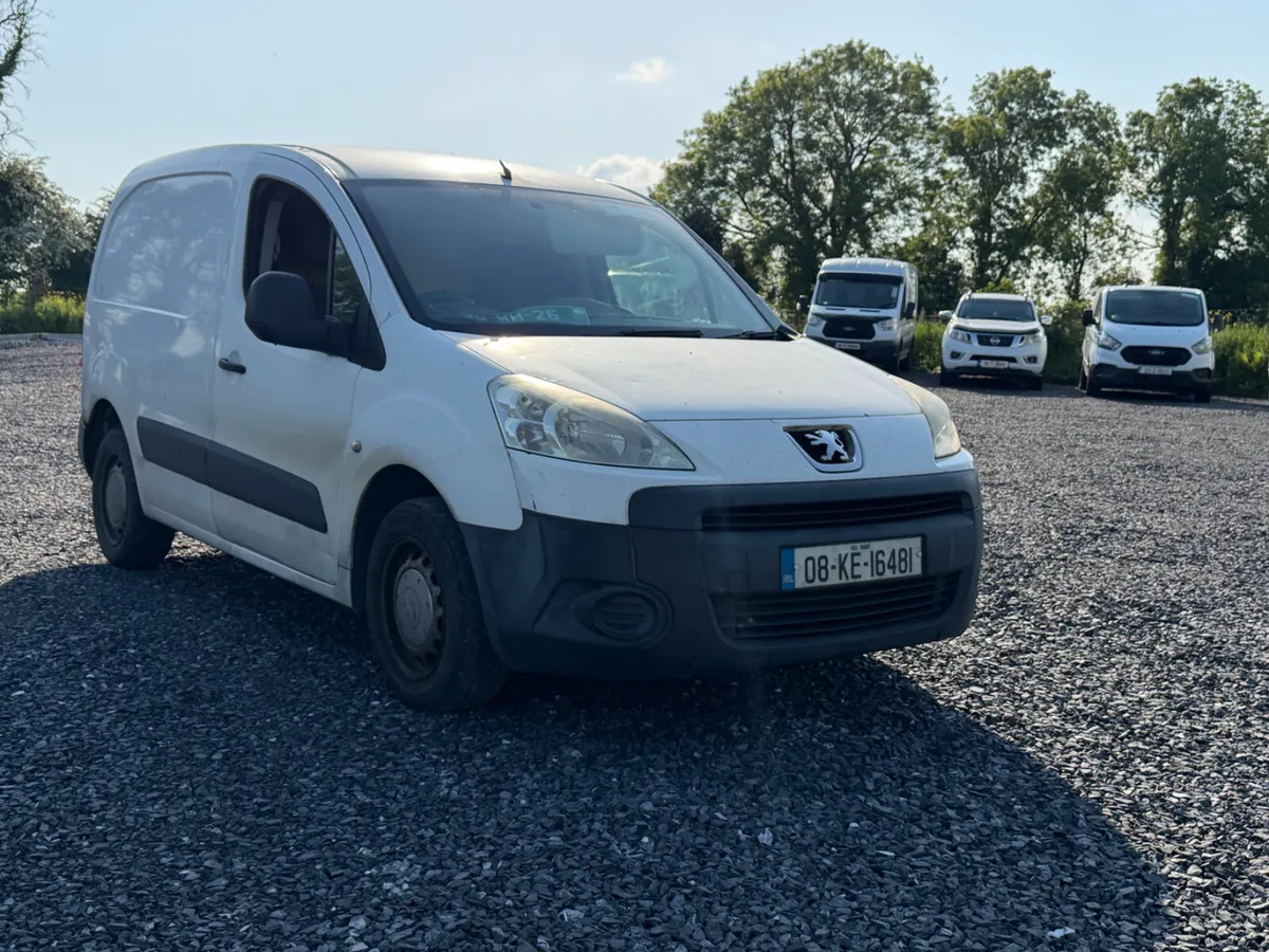 2008 2 SEATER PEUGEOT PARTNER 5 SPEED MANUAL - Image 2