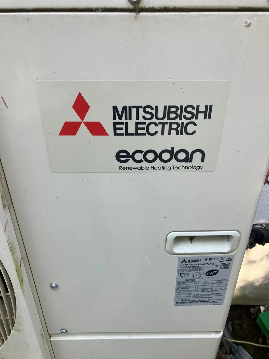 Mitsubishi Ecodan 5kW Air to Water Heat Pump — Ful - Image 1