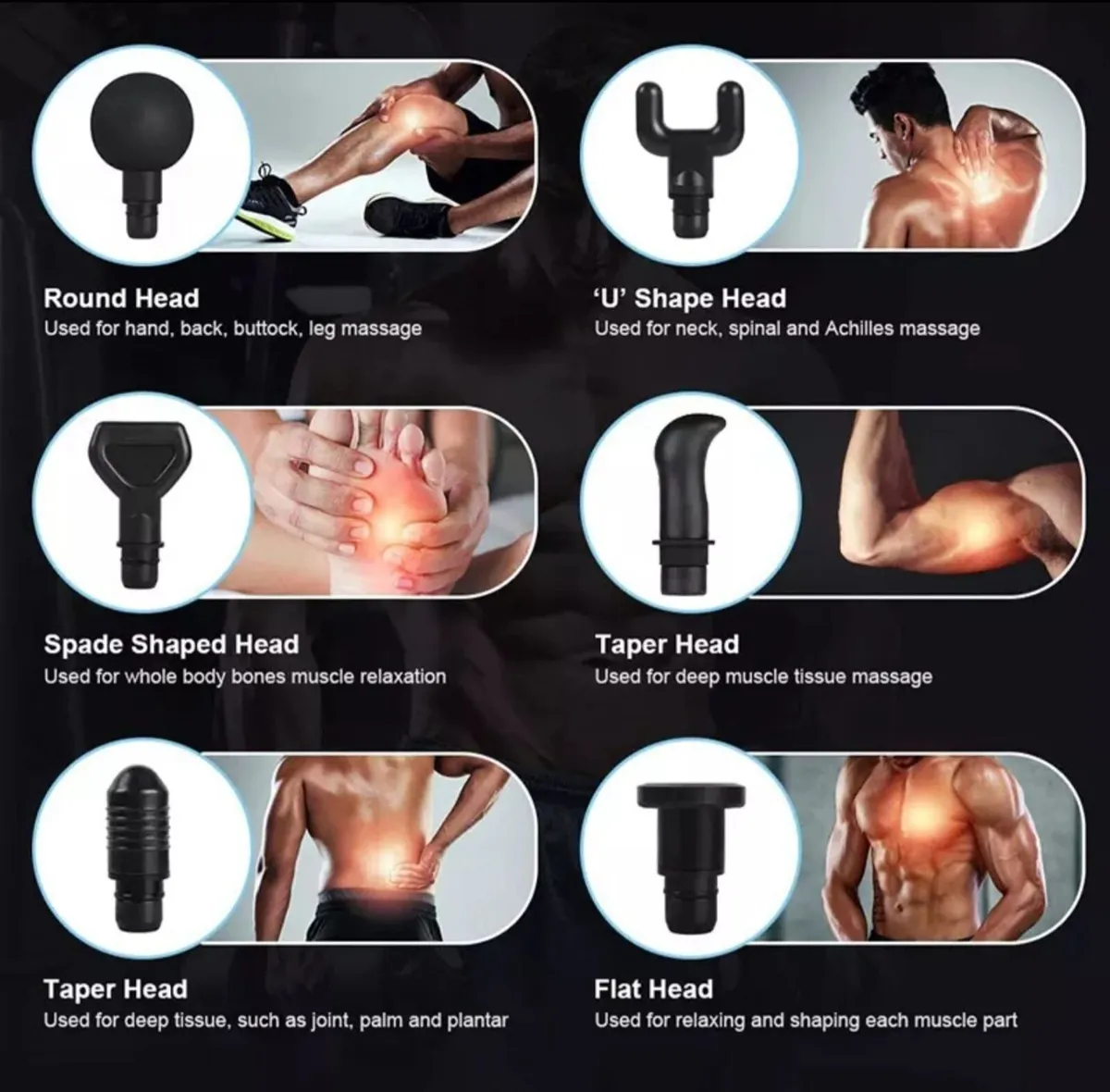 Massage Gun Physio Muscles Recovery - Image 3