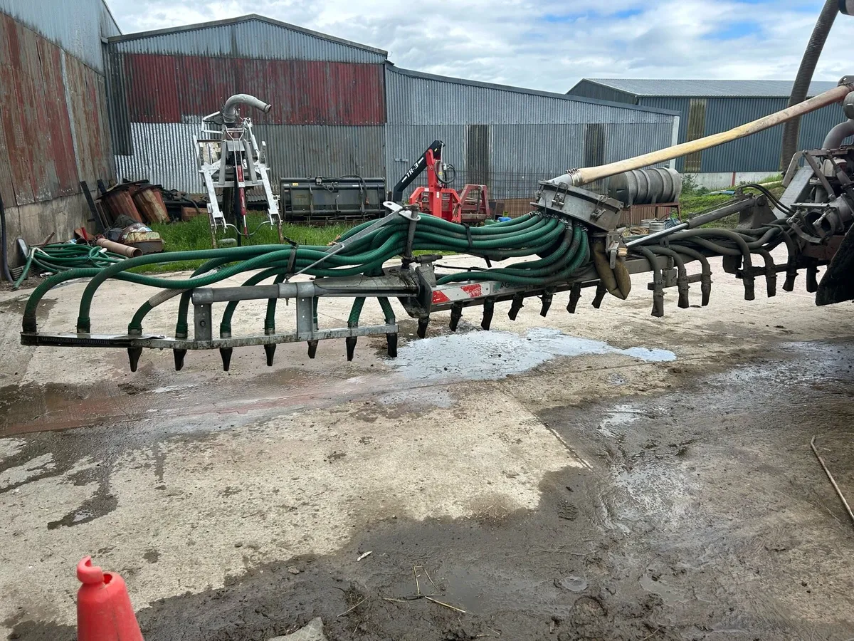 2018 Aquip 12m dribble bar , slurrykat fittings - Image 3