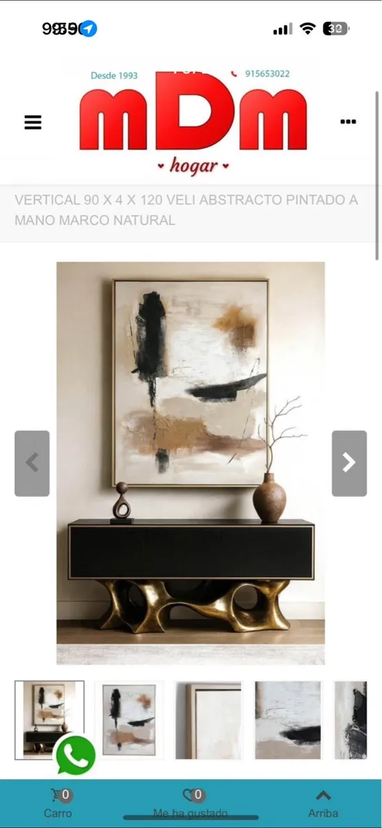 Canvas wall art - Image 1