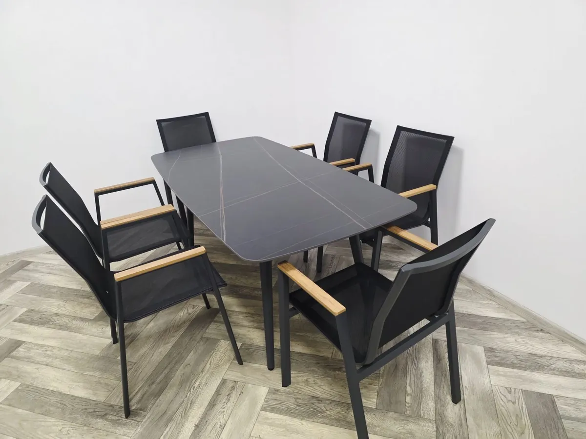 Siena Dining set- Laurent Black - Image 3