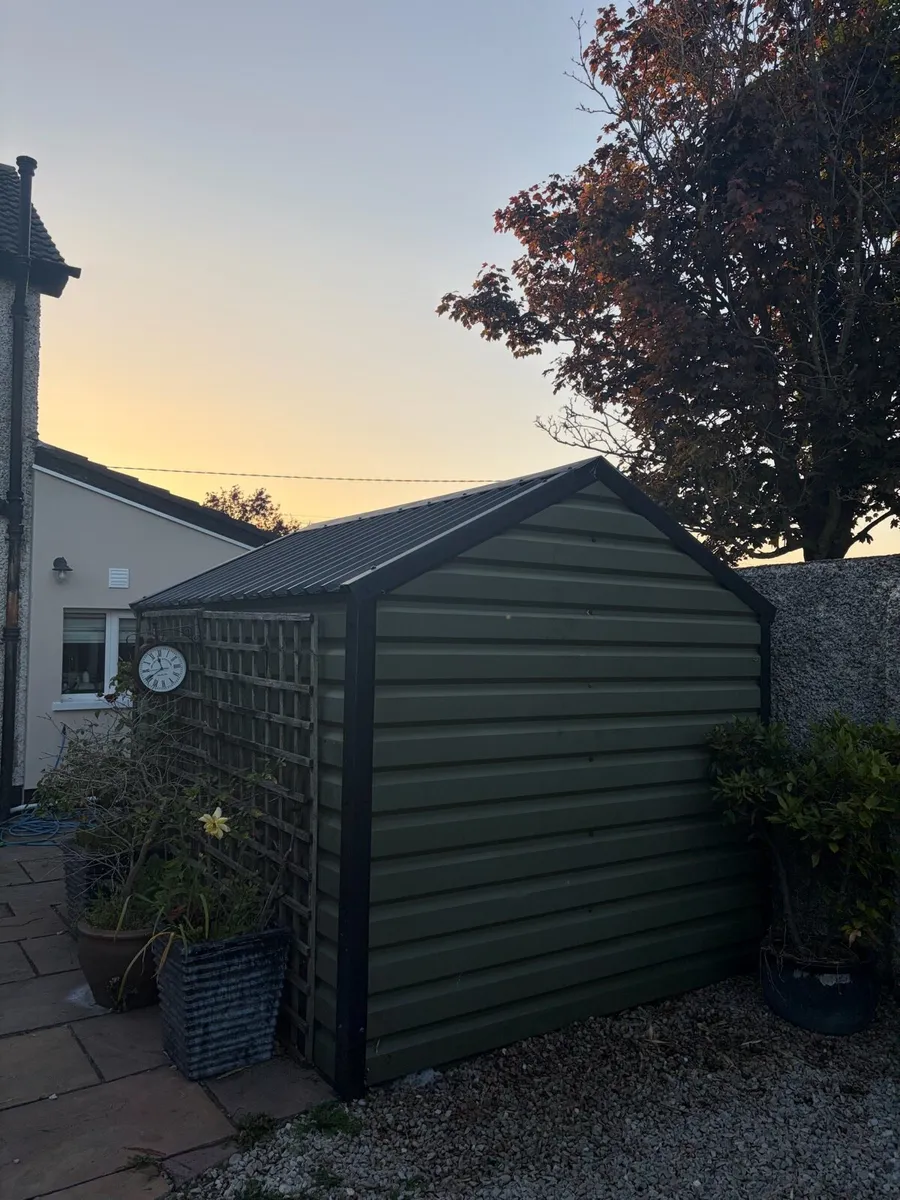 Large Steel Garden Shed - Image 2