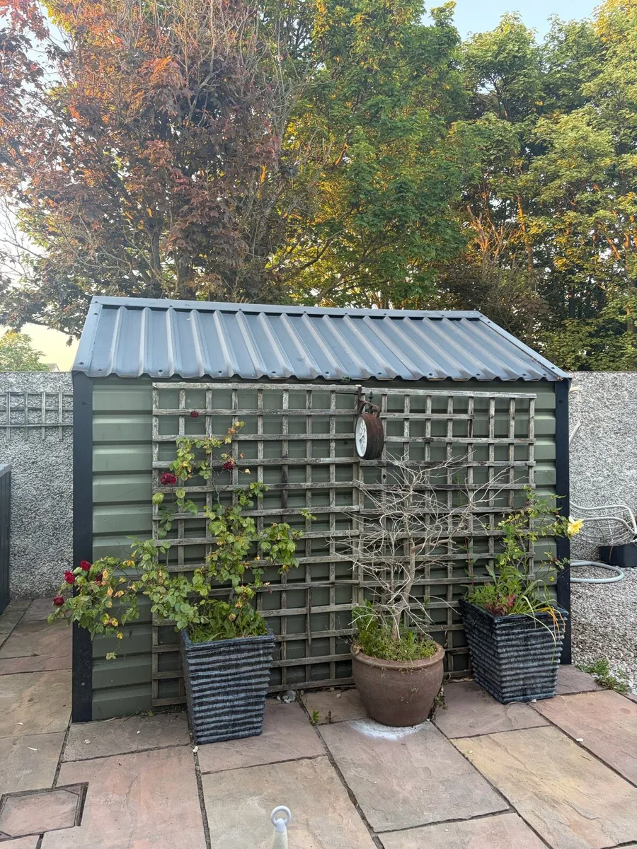 Large Steel Garden Shed - Image 3