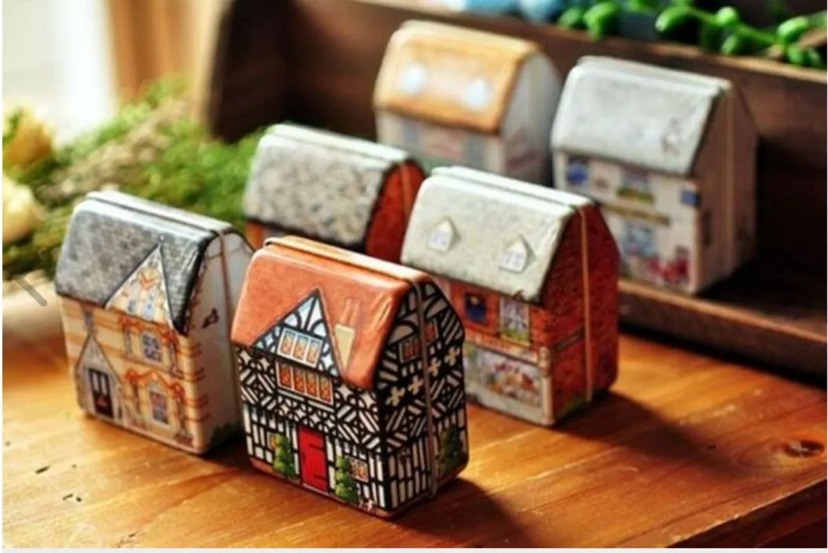 6 pcs Metal Mini Full Color Tin Box. Free Post - Image 2