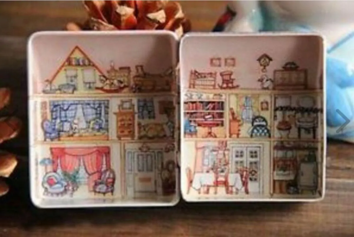 6 pcs Metal Mini Full Color Tin Box. Free Post - Image 3