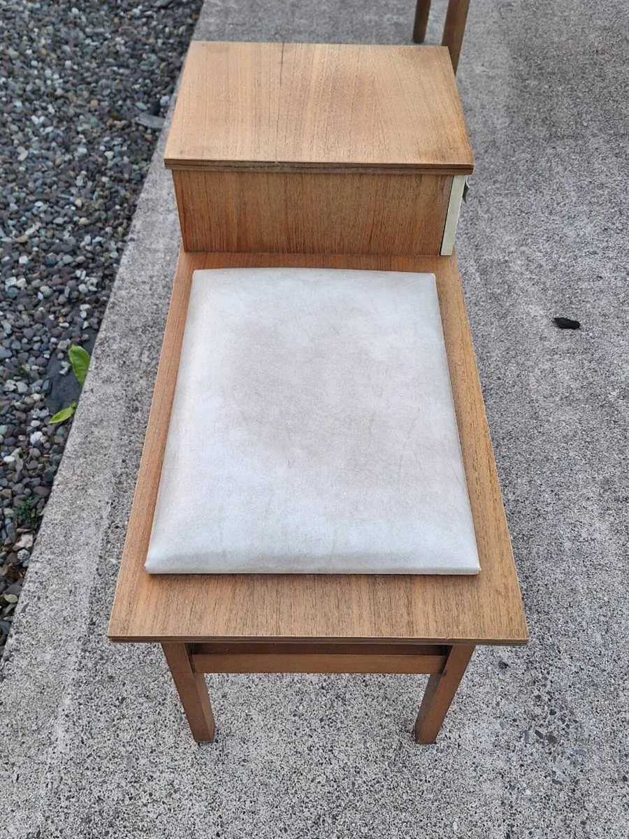 Vintage Telephone Table - Image 3