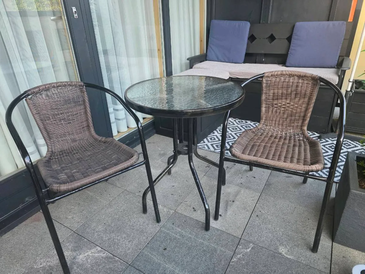 Table and 2 chairs 
Collection from Stillorgan - Image 2