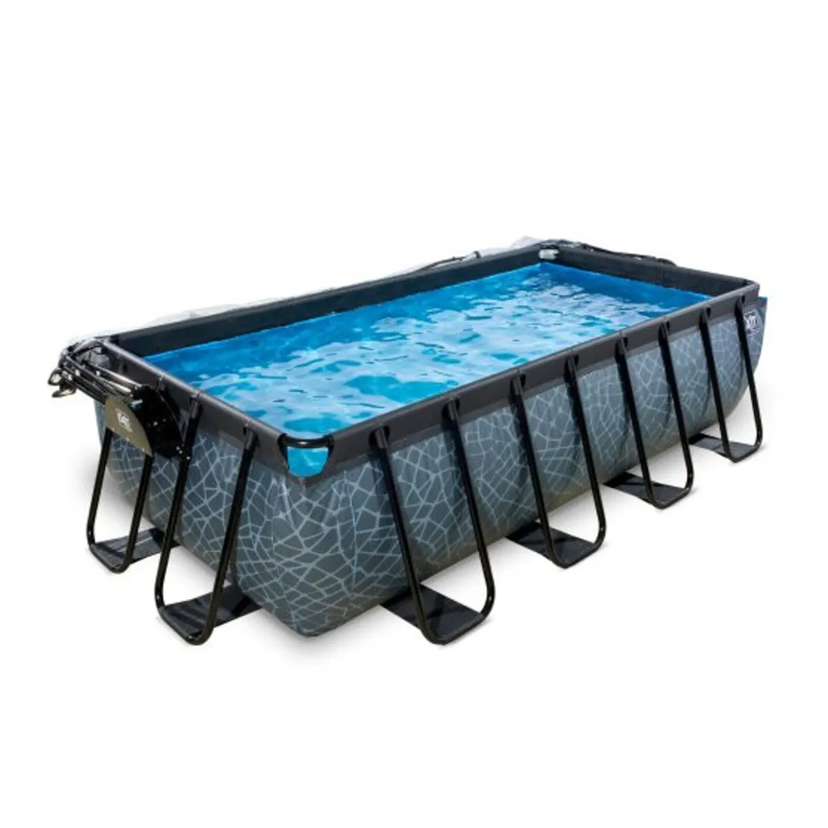 New swimming pool 4m x 2m x 1m + accessories - Image 1