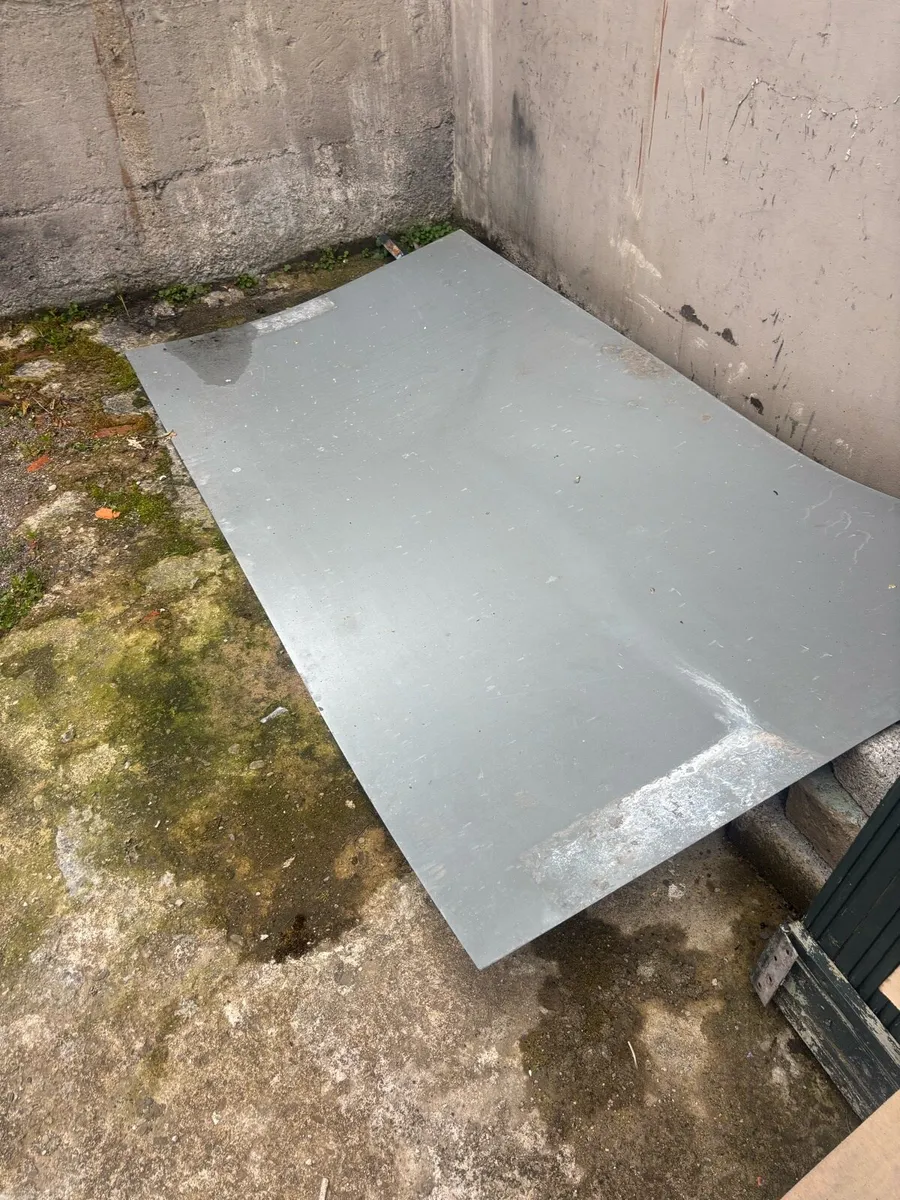 8 x 4 Sheet of Galvanise - Image 2