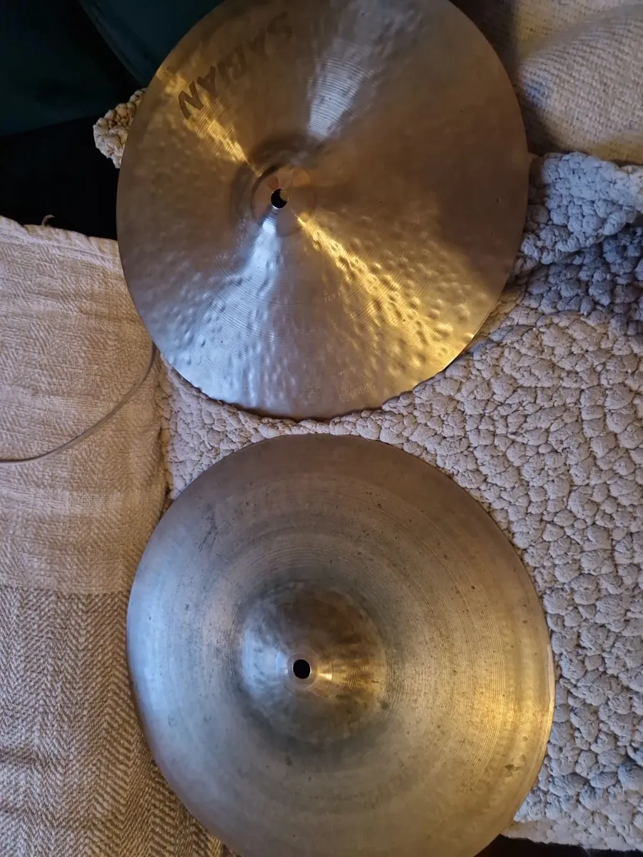 Sabian Neil Peart Paragon 14" Hi Hats - Image 2