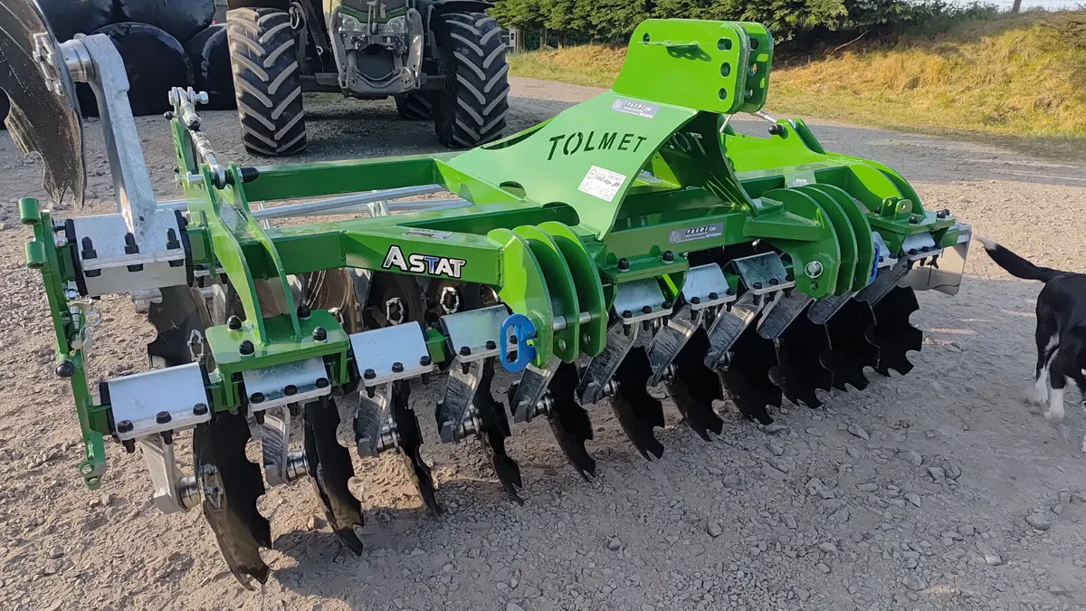 Tolmet disc harrows TAMS APPROVED - Image 1