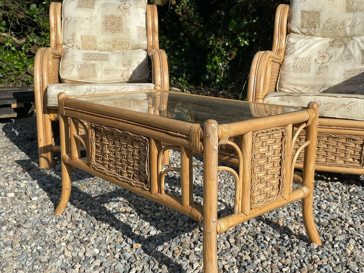 4 Piece Bamboo furniture - Image 4
