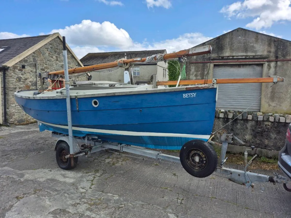Cornish crabbers shrimper 19 sailing boat - Image 3