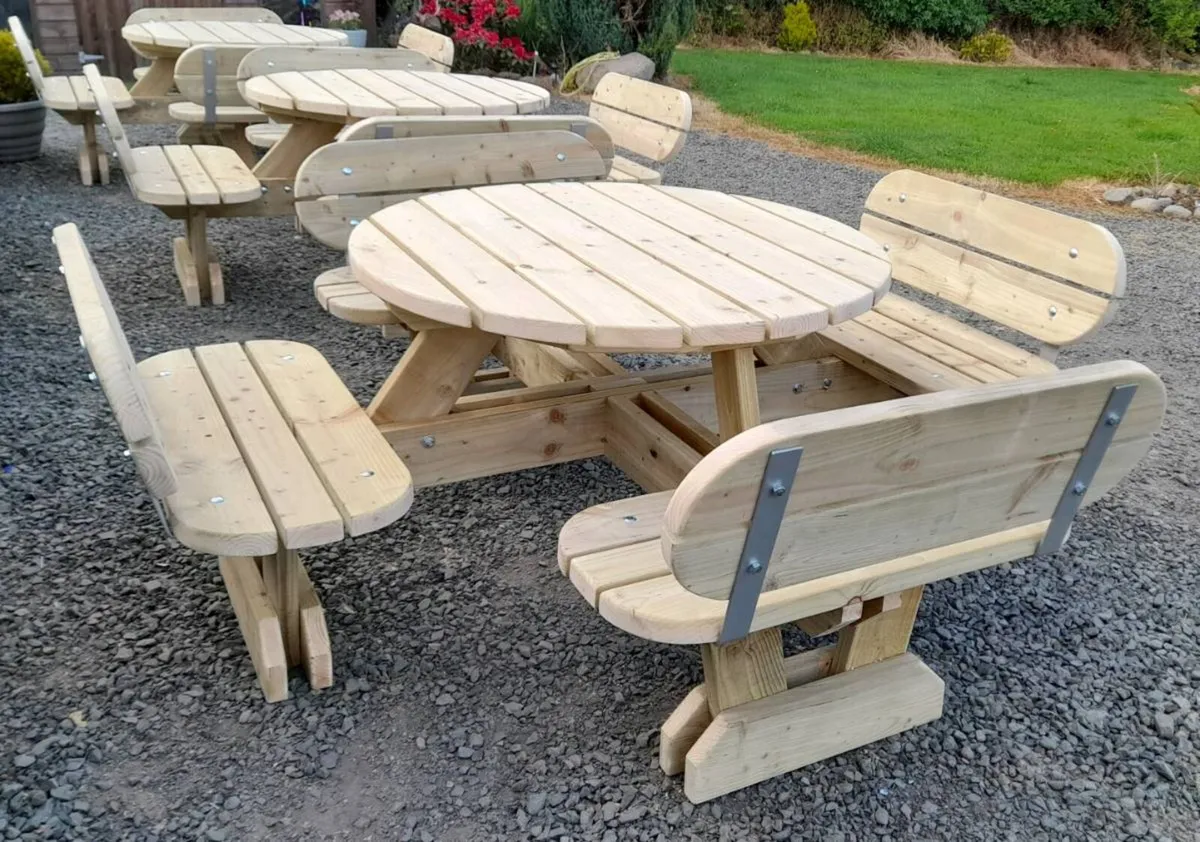 PICNIC BENCHES FOR SALE - Image 1