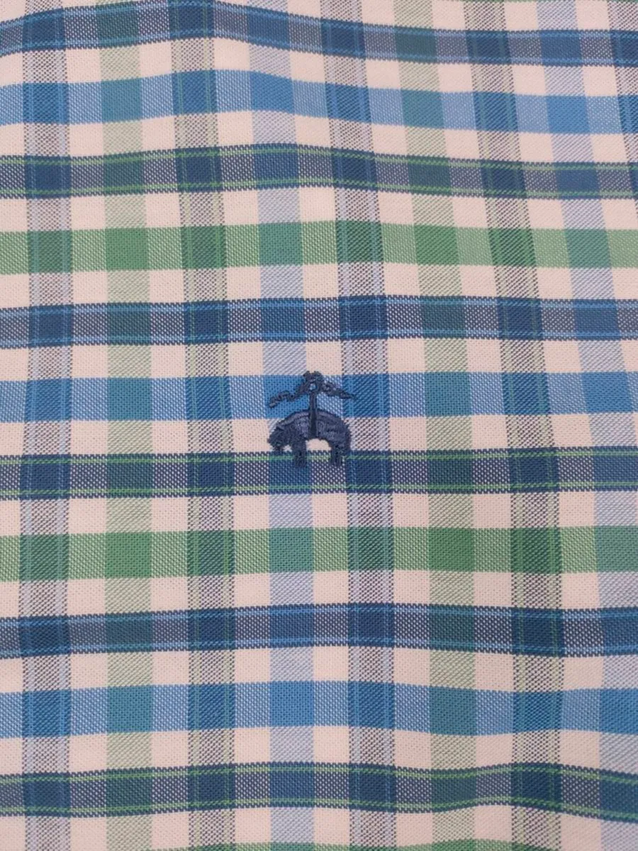 Brooks Brothers Non Iron Stretch Check Shirt Large - Image 3