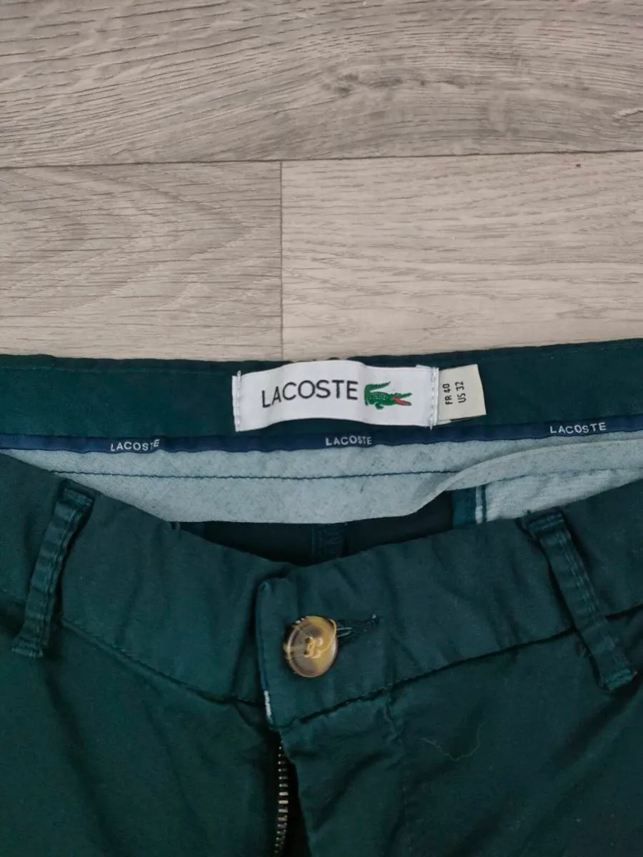 Lacoste Shorts Mens Small W32 - Image 4