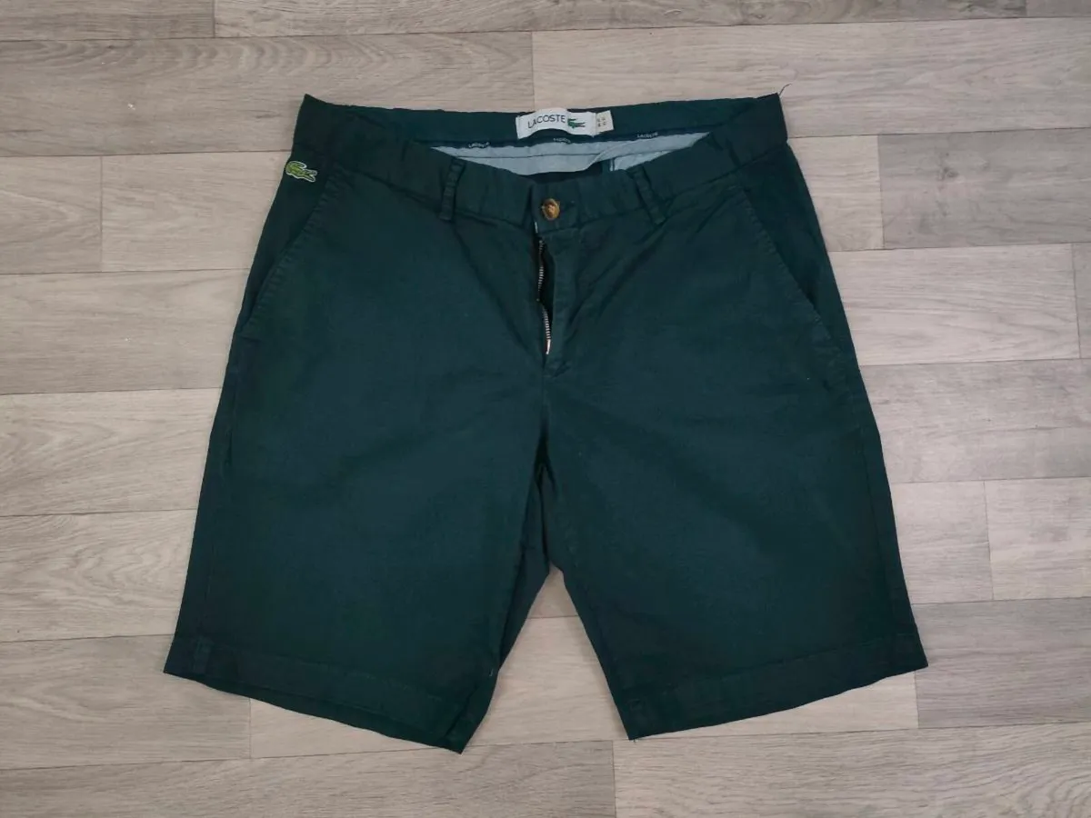 Lacoste Shorts Mens Small W32 - Image 1