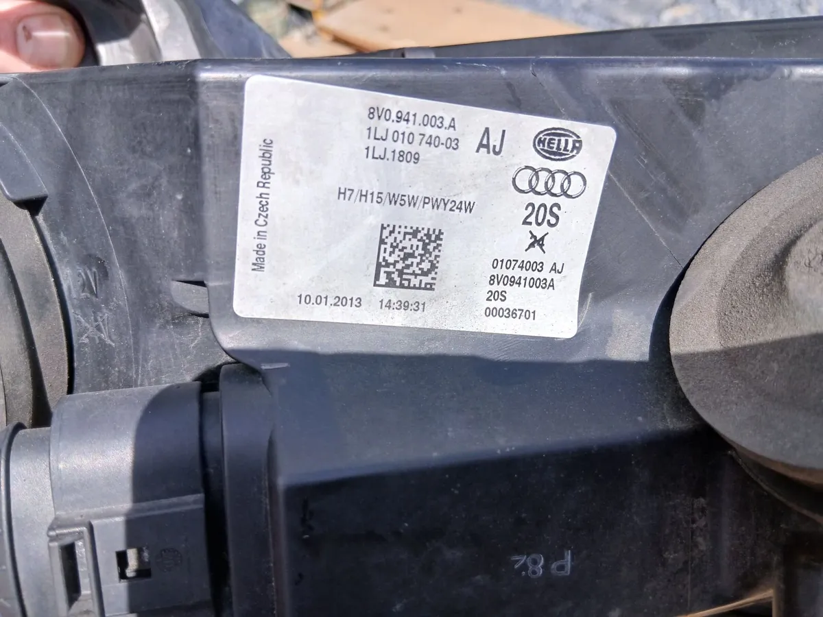 Audi A3,Headlamps - Image 3