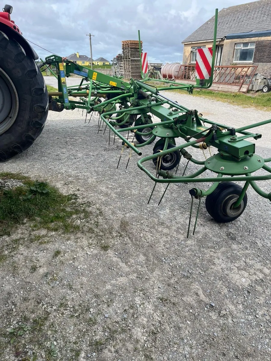 Krone 6 rotar Tedder as new - Image 3