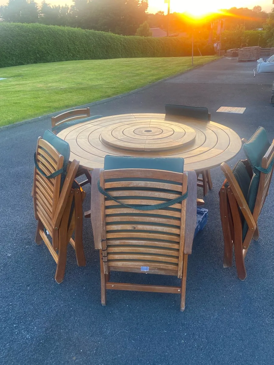 Garden Table and Chairs - Image 1