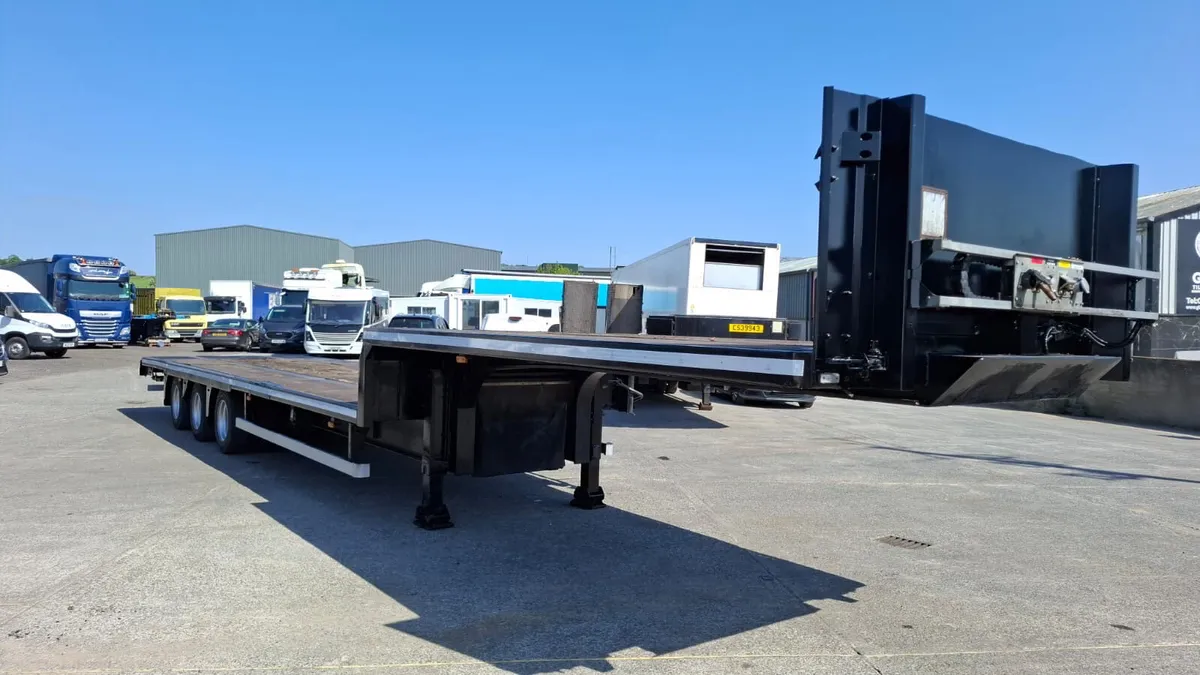 2016 Cartwright Stepframe flat 13.6m drums - Image 1