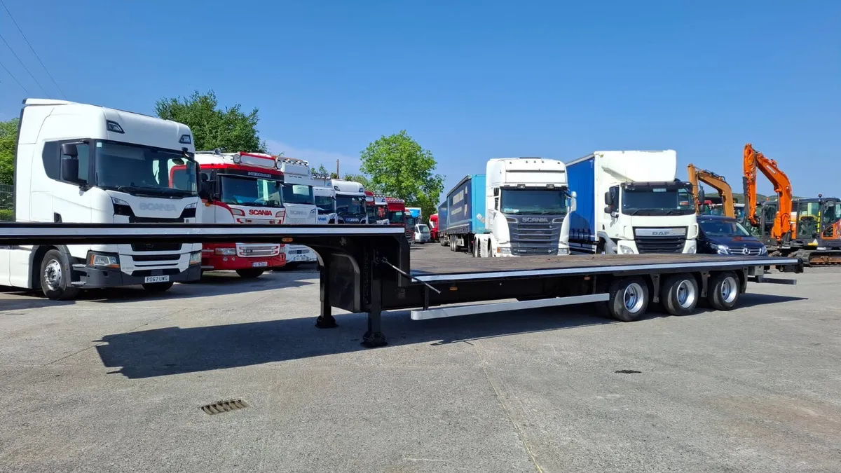 2016 Cartwright Stepframe flat 13.6m drums - Image 2