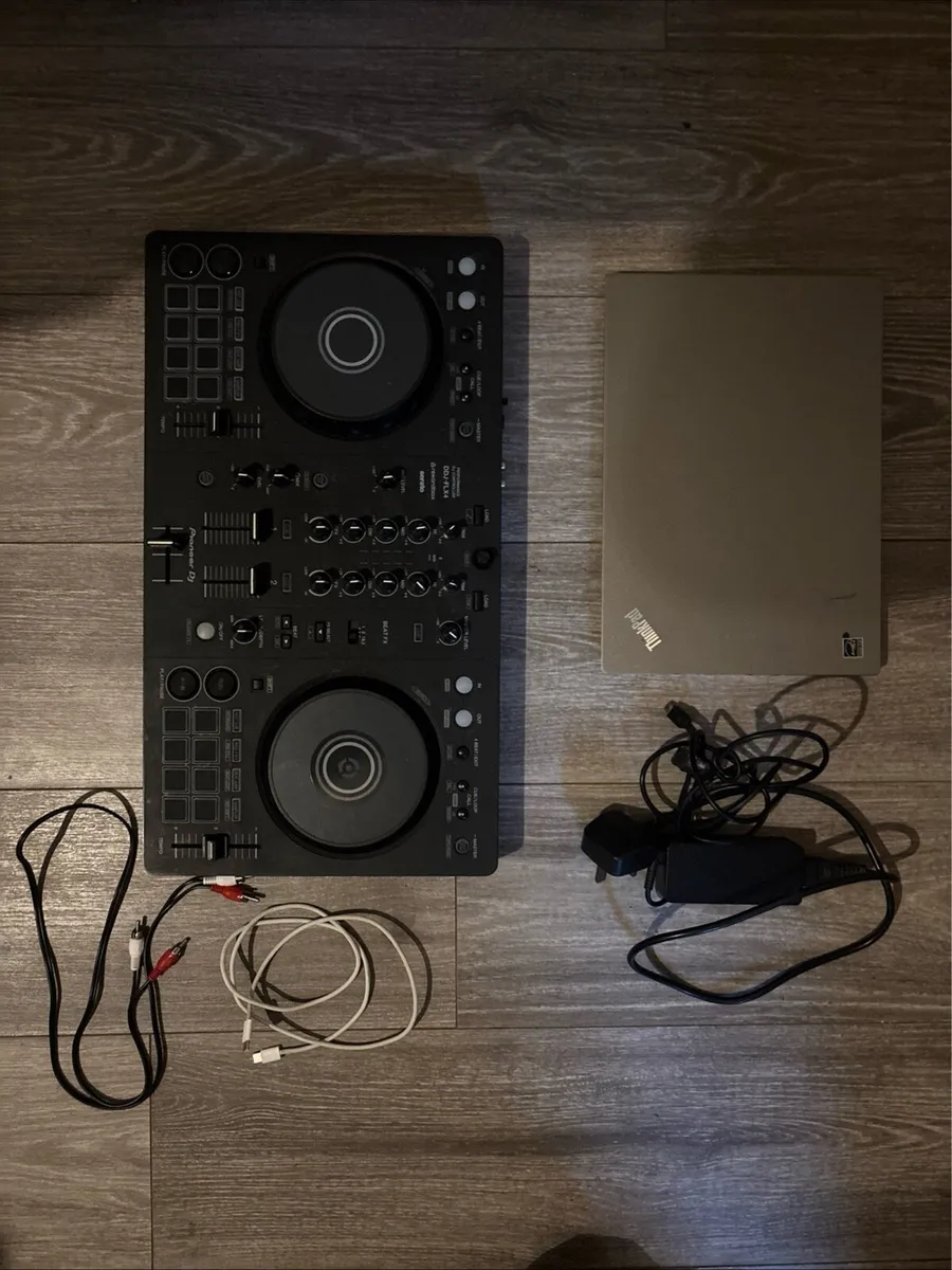 Pioneer DDJ FLX 4 + Lenovo ThinkPad L13 - Image 1
