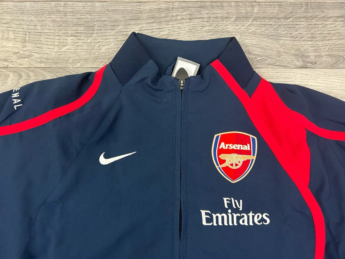 Vintage 2006 Nike Arsenal London Jacket Mens Small - Image 3