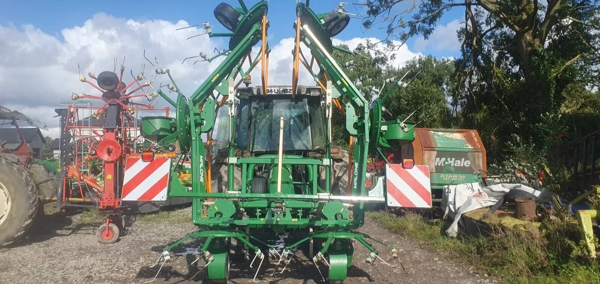 Malone 6 rotar Tedder as new - Image 2