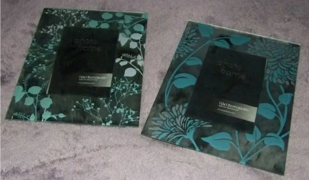 BNWT Harrods Glass Photo Frames - Image 4