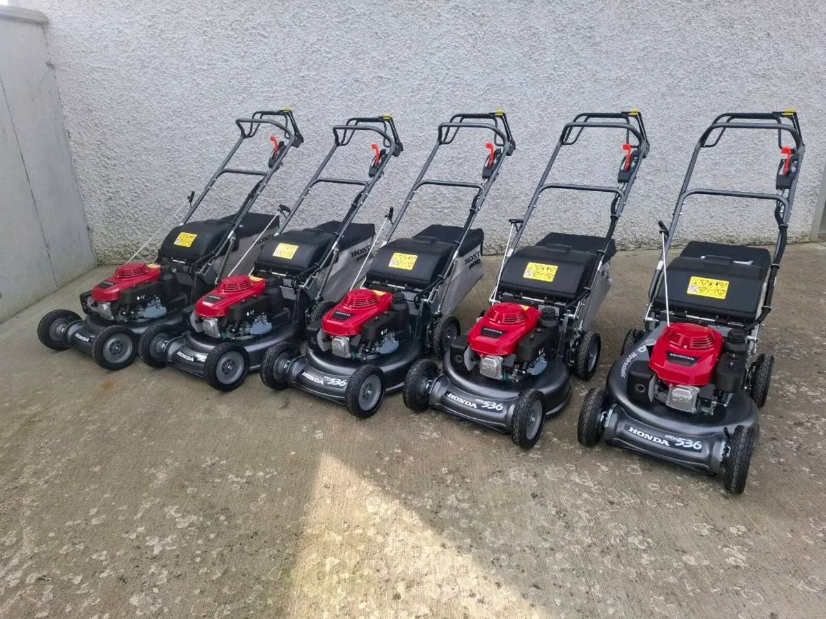 New Honda pro HRH 536 lawnmower - Image 3