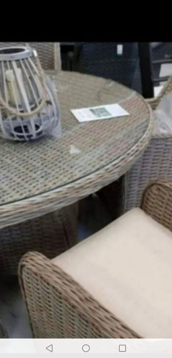 **CLEARANCE** Brand New 6 Seater Basket Rattan Set - Image 4