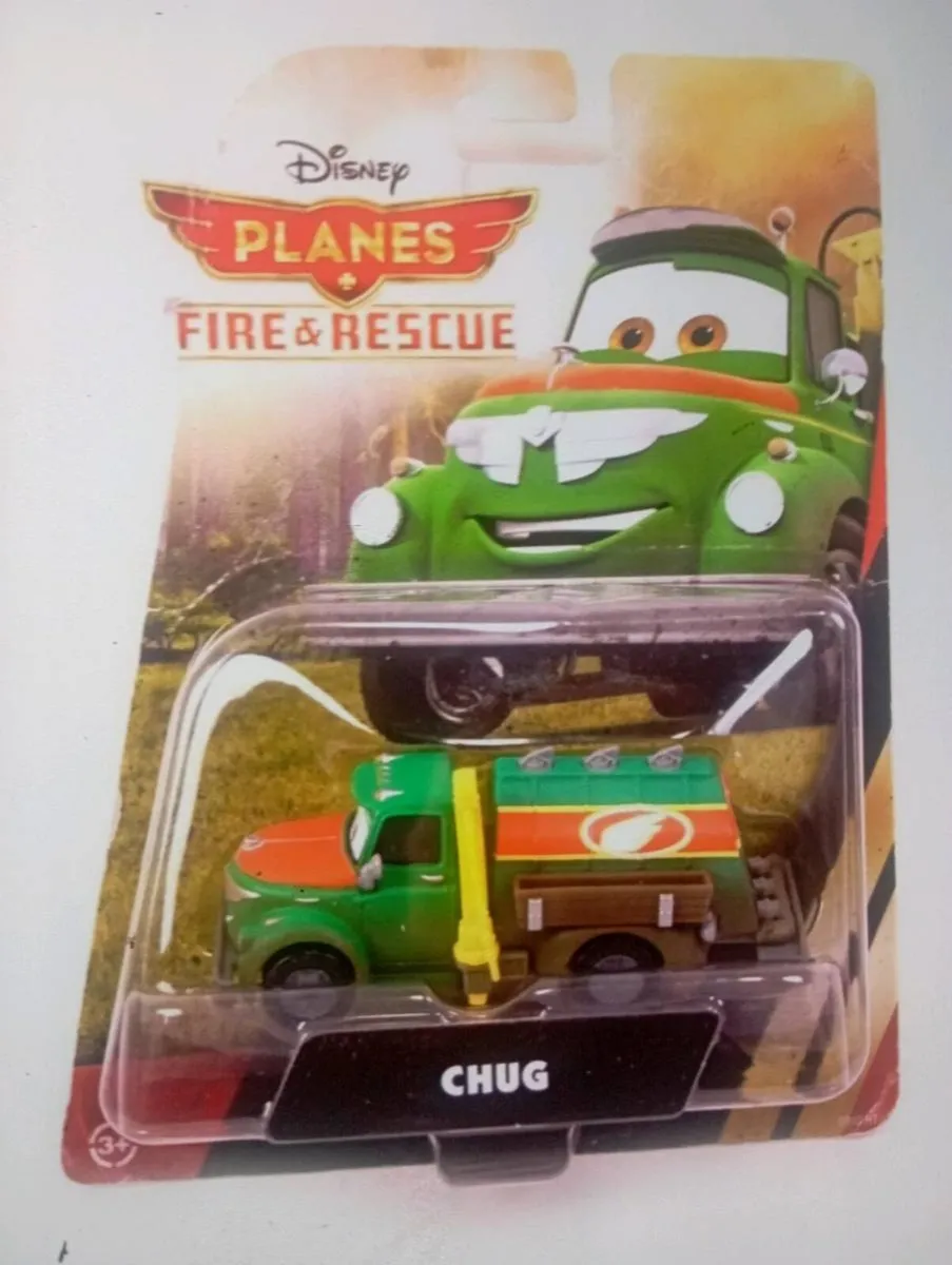 DISNEY PIXAR  PLANES CHUG WATHER FIRE  .ENGINE  . - Image 1