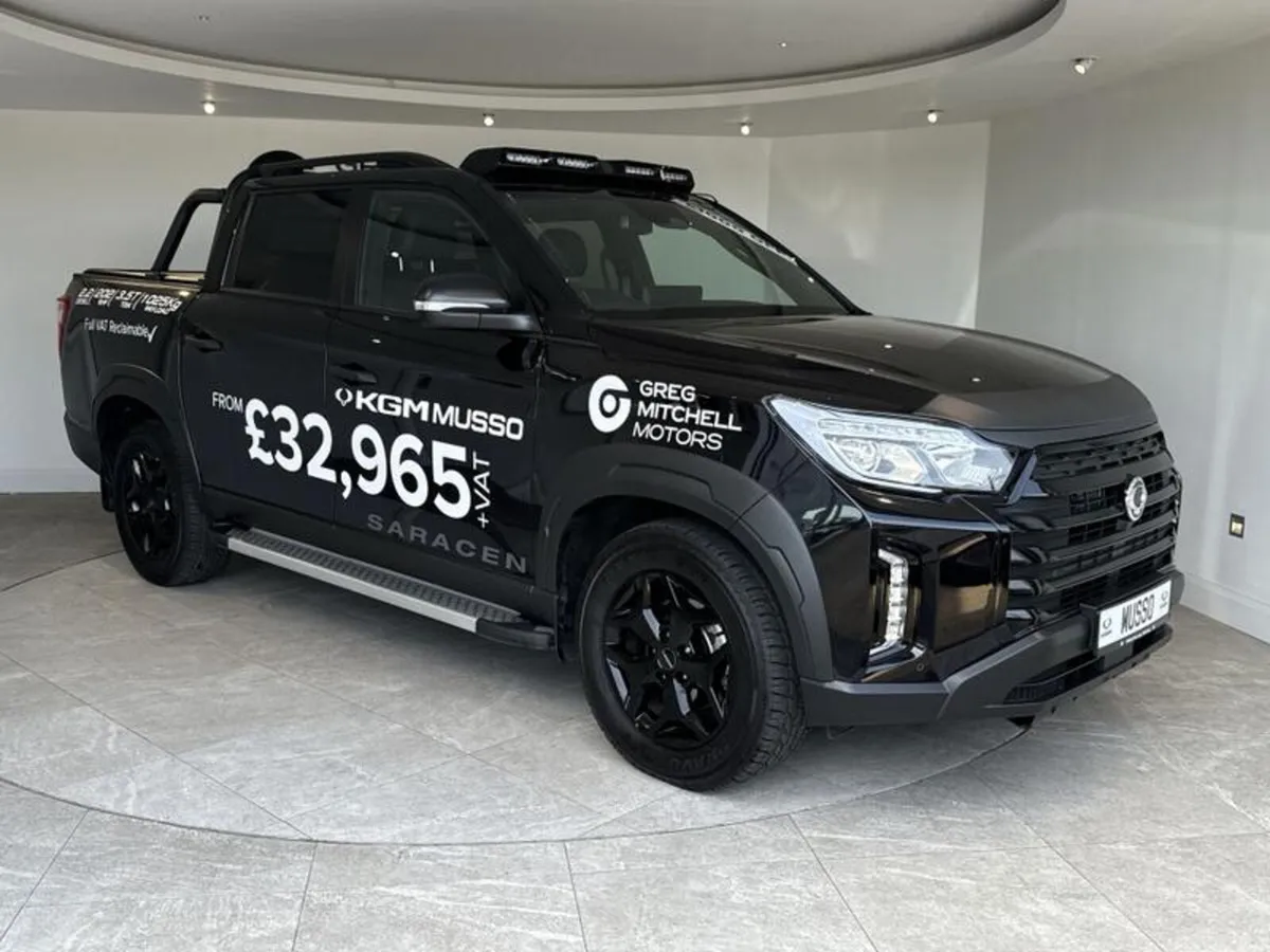KGM Musso 2.2 Double Cab Pick Up Saracen Auto - Image 1