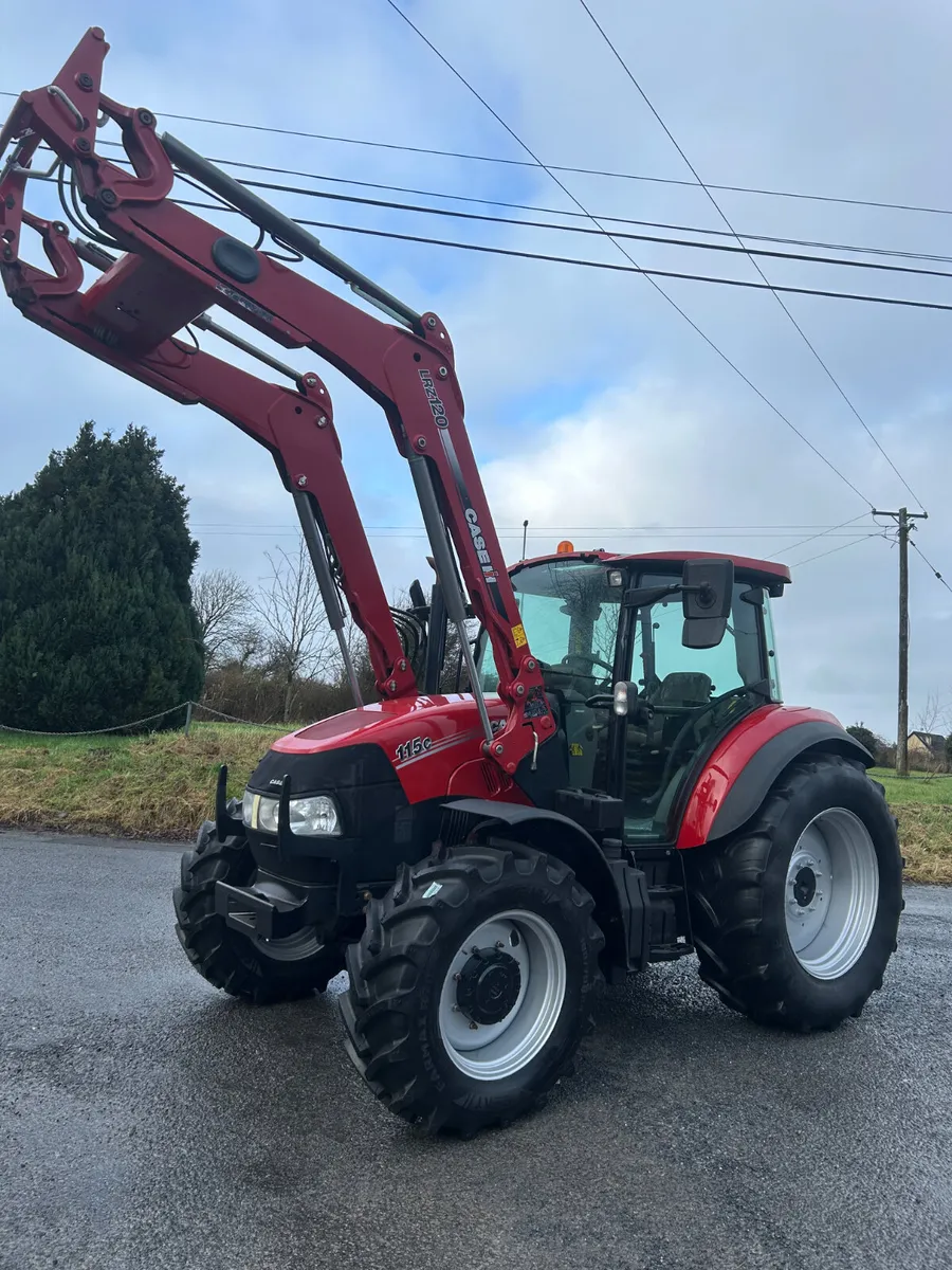 2021 Case Farmall 115C with Loader - Image 2