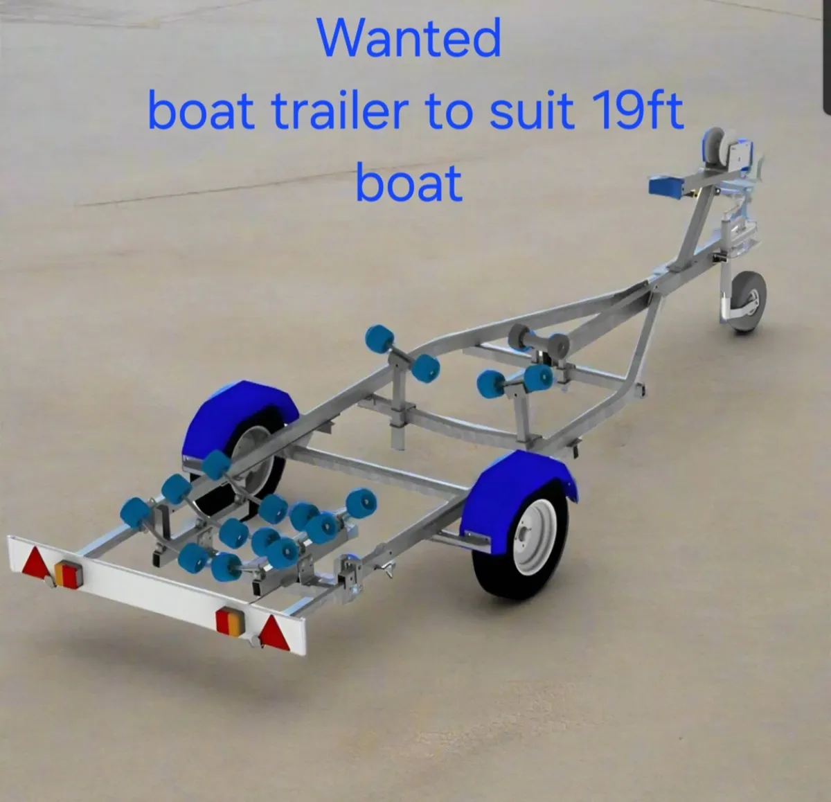 Wanted 19ft boat trailer