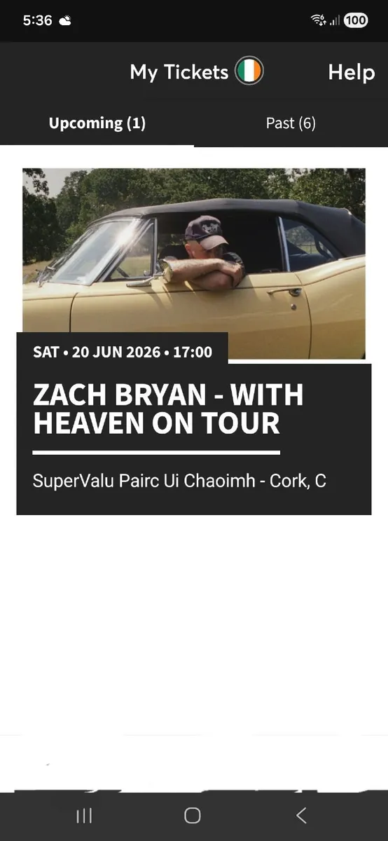 Zach Bryan  tickets - Image 2