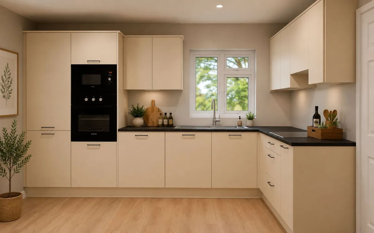 SURPLUS NEW L SHAPE KITCHEN* ONLY 1 AVAILABLE! - Image 1