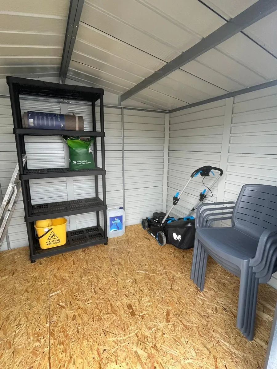 🏔️ ALPINE 10x8 PREMIUM STEEL GARDEN SHED 🏔️ - Image 4