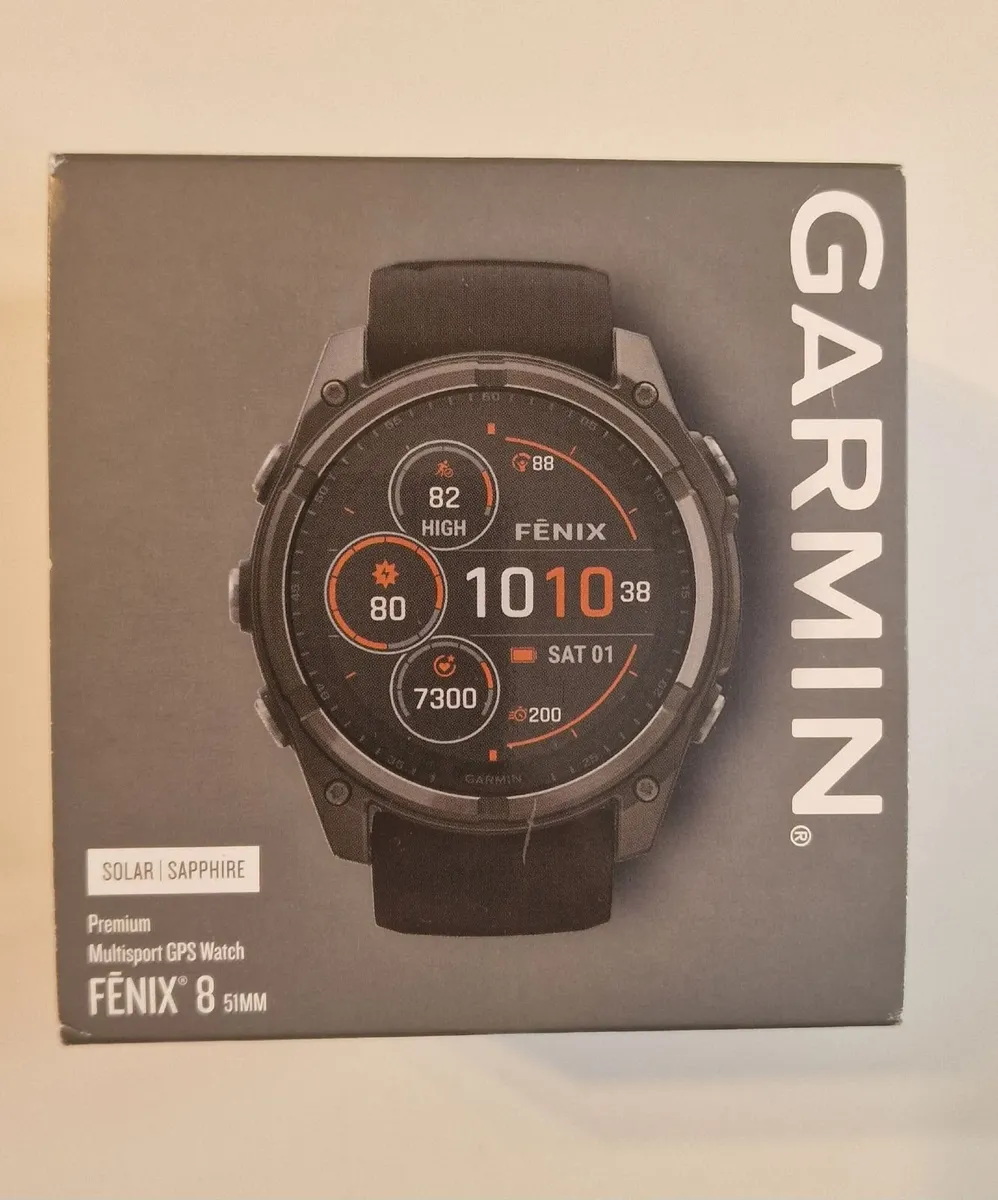 Garmin Fenix 8 Solar-Titanium (51mm) - Image 1