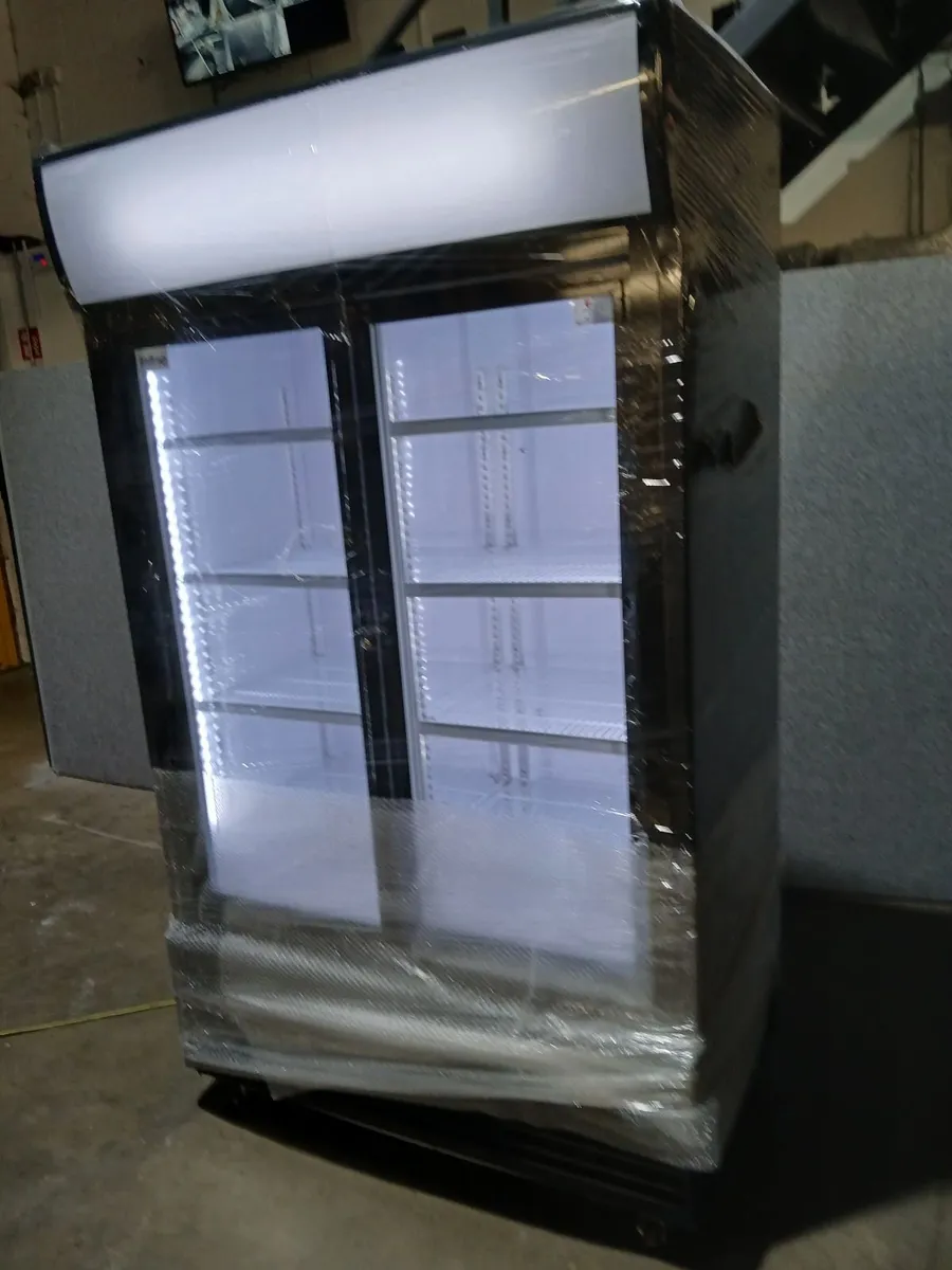 Staneless steel  double fridge commercial - Image 1
